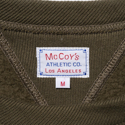 THE REAL McCOY'S,JOE McCOY MILITARY PRINT SWEATSHIRT / JOLLY ROGER:OLIVE