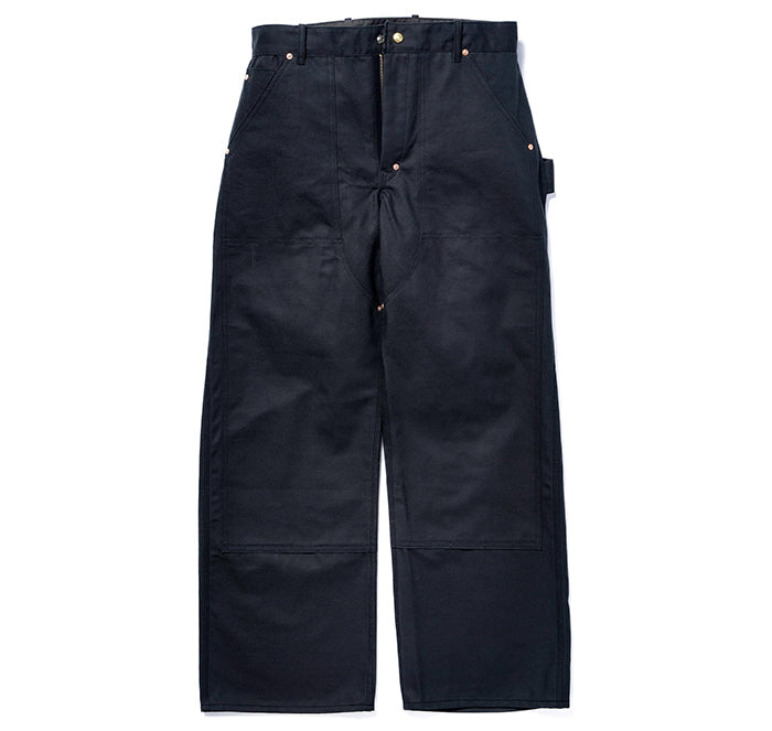 THE REAL McCOY'S(ザ リアルマッコイズ),JOE McCOY(ジョーマッコイ) DOUBLE-KNEE WORK TROUSERS:BROWN BLACK
