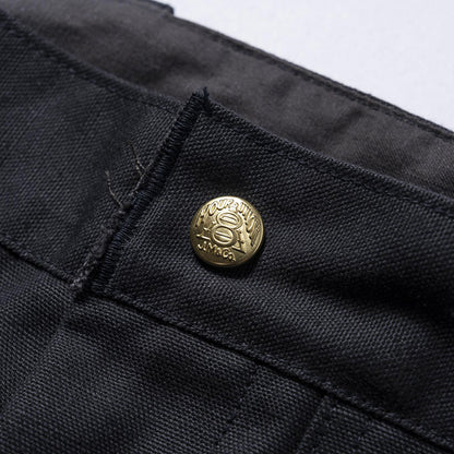 THE REAL McCOY'S(ザ リアルマッコイズ),JOE McCOY(ジョーマッコイ) DOUBLE-KNEE WORK TROUSERS:BROWN BLACK