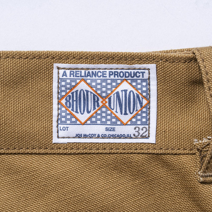THE REAL McCOY'S(ザ リアルマッコイズ),JOE McCOY(ジョーマッコイ) DOUBLE-KNEE WORK TROUSERS:BROWN BLACK