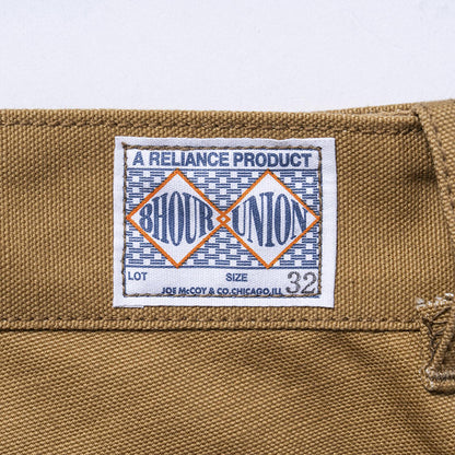 THE REAL McCOY'S(ザ リアルマッコイズ),JOE McCOY(ジョーマッコイ) DOUBLE-KNEE WORK TROUSERS:BROWN BLACK