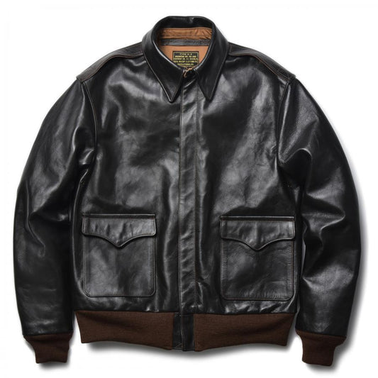 ザ リアルマッコイズ MJ22001 TYPE A-2 REAL McCOY MFG. CO.(MODEL 220) フライトジャケット ミリタリー レザージャケット ホースハイド
