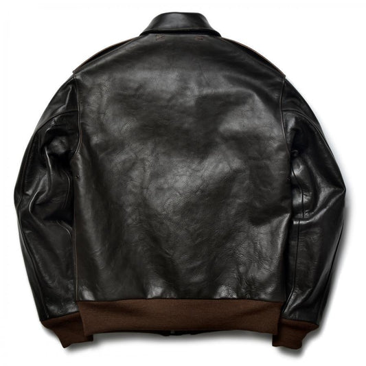 ザ リアルマッコイズ MJ22001 TYPE A-2 REAL McCOY MFG. CO.(MODEL 220) フライトジャケット ミリタリー レザージャケット ホースハイド