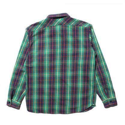ジェラード JP02127 / JP02128 Union Workers Shirt Regular アボカド メンズ ネルシャツ レギュラーレングス