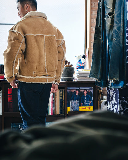 SAINT Mxxxxxx × BerBerJin BB_MOUTON JACKET/MOUTON / BEI
