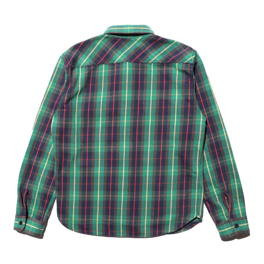 ジェラード JP02125 / JP02126 JELADO Union Worker Shirt Short Length アボカド メンズ ネルシャツ ショートレングス