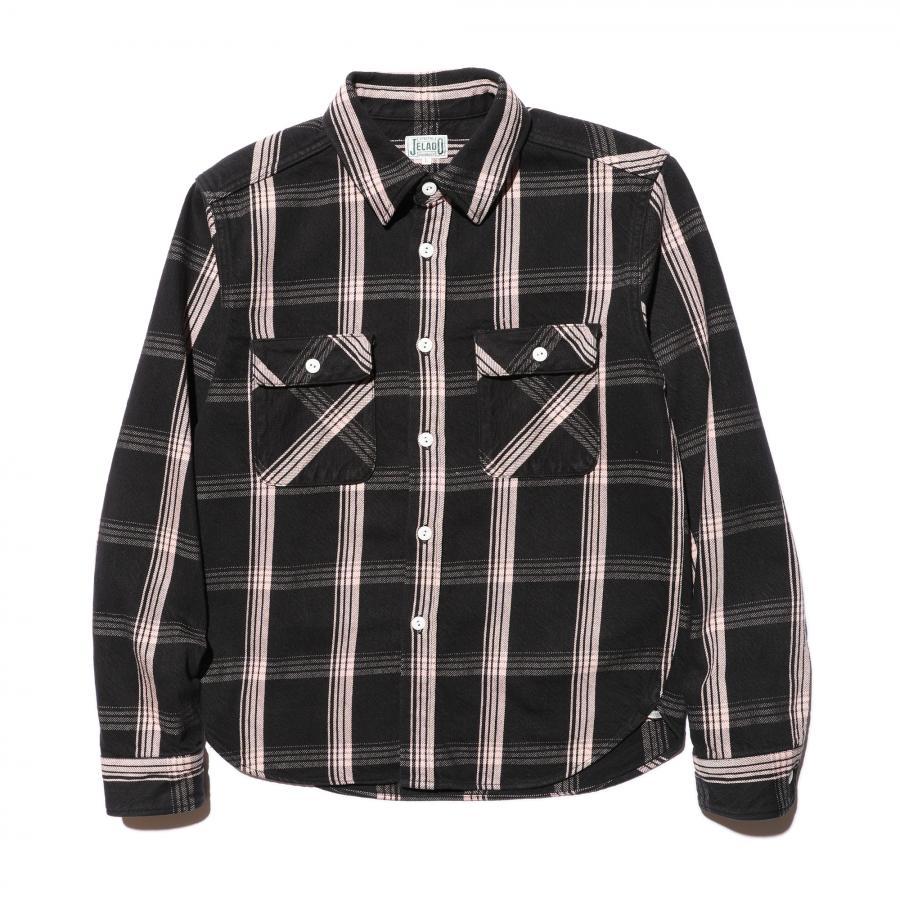 ジェラード JP02125 / JP02126 JELADO Union Worker Shirt Short Length アポロ メンズ ネルシャツ ショートレングス
