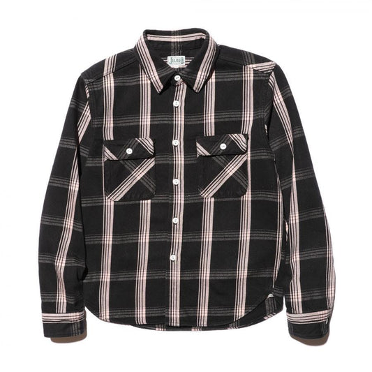 ジェラード JP02125 / JP02126 JELADO Union Worker Shirt Short Length アポロ メンズ ネルシャツ ショートレングス