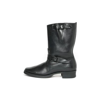 ビルトバック Lot.603 Engineer Boots “The Pioneer” / -Guidi Horsebutt- ブラック メンズ エンジニアブーツ
