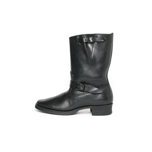 ビルトバック Lot.603 Engineer Boots “The Pioneer” / -Guidi Horsebutt- ブラック メンズ エンジニアブーツ