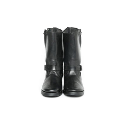 ビルトバック Lot.603 Engineer Boots “The Pioneer” / -Guidi Horsebutt- ブラック メンズ エンジニアブーツ