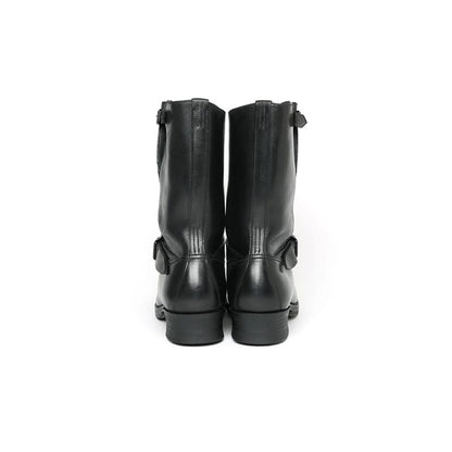 ビルトバック Lot.603 Engineer Boots “The Pioneer” / -Guidi Horsebutt- ブラック メンズ エンジニアブーツ