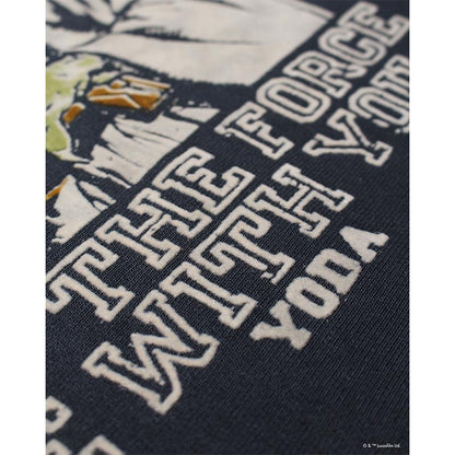 バウワウ  BW242-YSS YODA / SWEATSHIRTS LIMITED EDITION BLACK DAMAGED ヨーダ フロッキー スウェット
