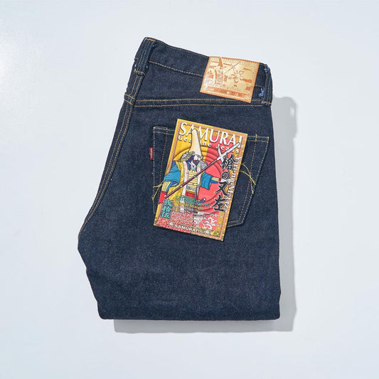 サムライジーンズ S510XX25oz-MT スペシャル限定 槍の又左モデル 25oz メンズ デニム ワンウォッシュ