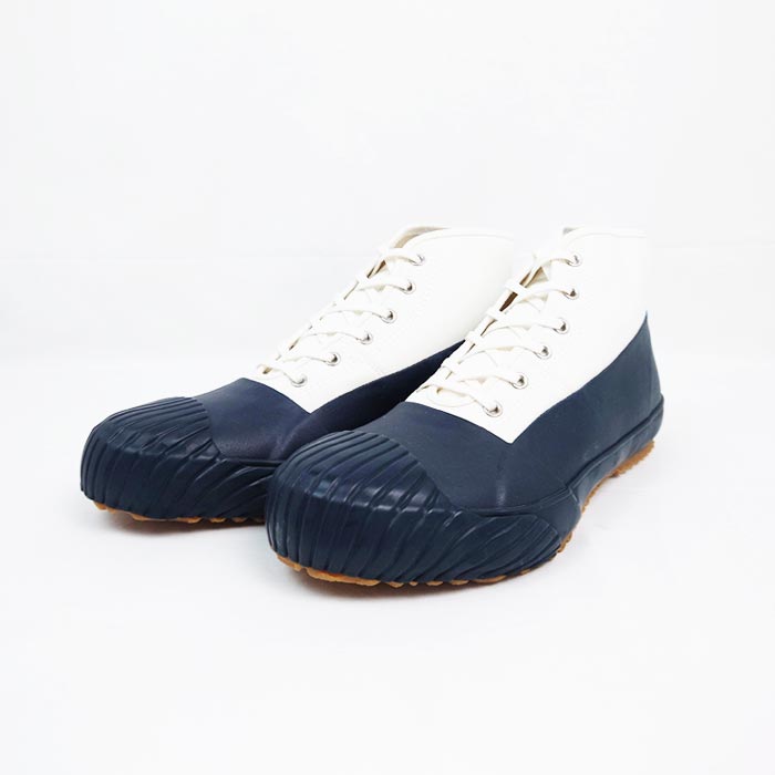 ムーンスター 54320195 オールウェザー ホワイトネイビー キャンバス スニーカー ユニセックス