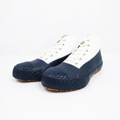 ムーンスター 54320195 オールウェザー ホワイトネイビー キャンバス スニーカー ユニセックス