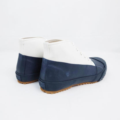 ムーンスター 54320195 オールウェザー ホワイトネイビー キャンバス スニーカー ユニセックス