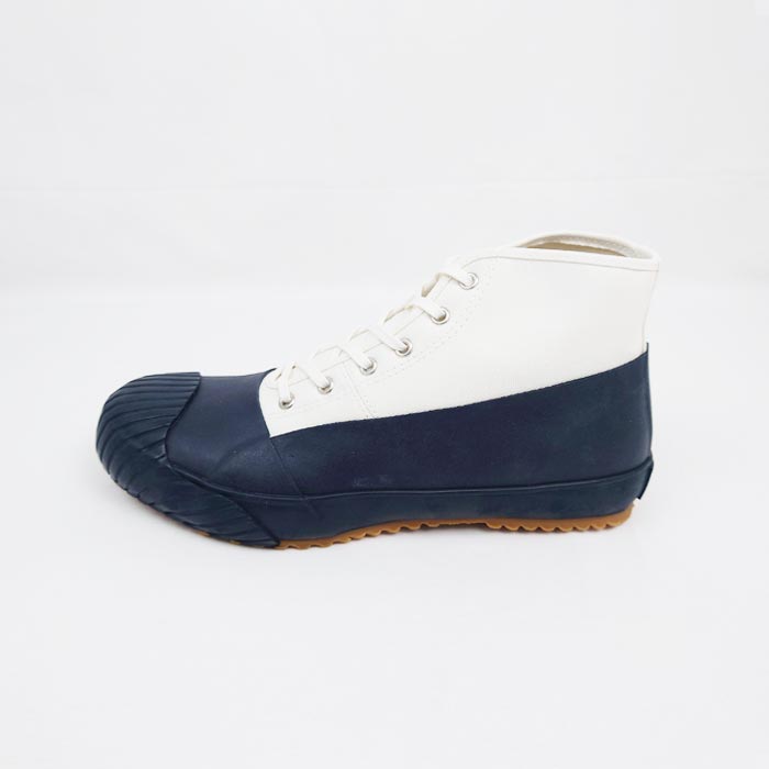 ムーンスター 54320195 オールウェザー ホワイトネイビー キャンバス スニーカー ユニセックス