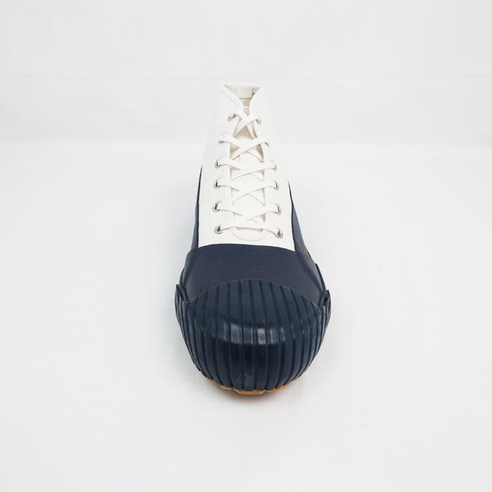 ムーンスター 54320195 オールウェザー ホワイトネイビー キャンバス スニーカー ユニセックス