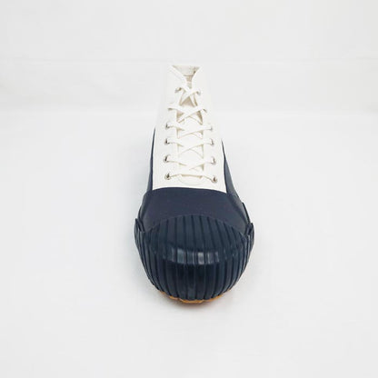 ムーンスター 54320195 オールウェザー ホワイトネイビー キャンバス スニーカー ユニセックス