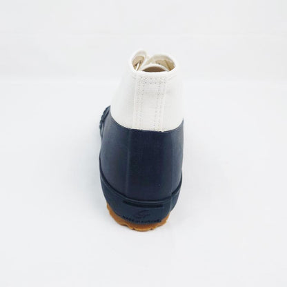 ムーンスター 54320195 オールウェザー ホワイトネイビー キャンバス スニーカー ユニセックス