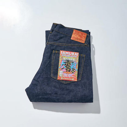 サムライジーンズ S3100VX 零+大戦モデル ワイドストレート メンズ デニム