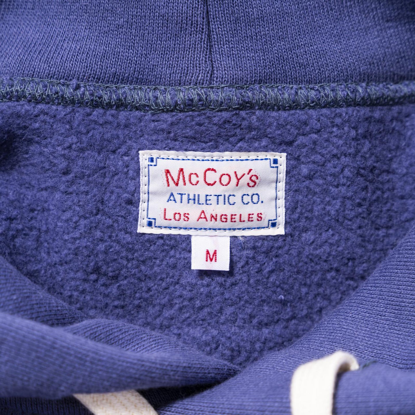 ジョーマッコイ MC24114 10 OZ. LOOPWHEEL HOODED SWEATSHIRT 142 MQ NAVY メンズ スウェット プルオーバー パーカ
