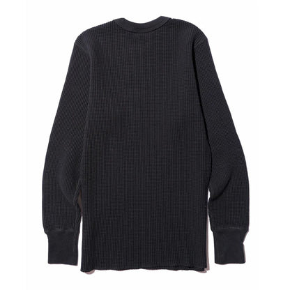 ジェラード AB94236 Mega Thermal Henry Neck メガ サーマル  ヘンリーネック Tシャツ ブラック メンズ