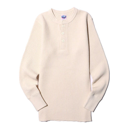 ジェラード AB94236 Mega Thermal Henry Neck メガサーマル  ヘンリーネック Tシャツ バニラ メンズ