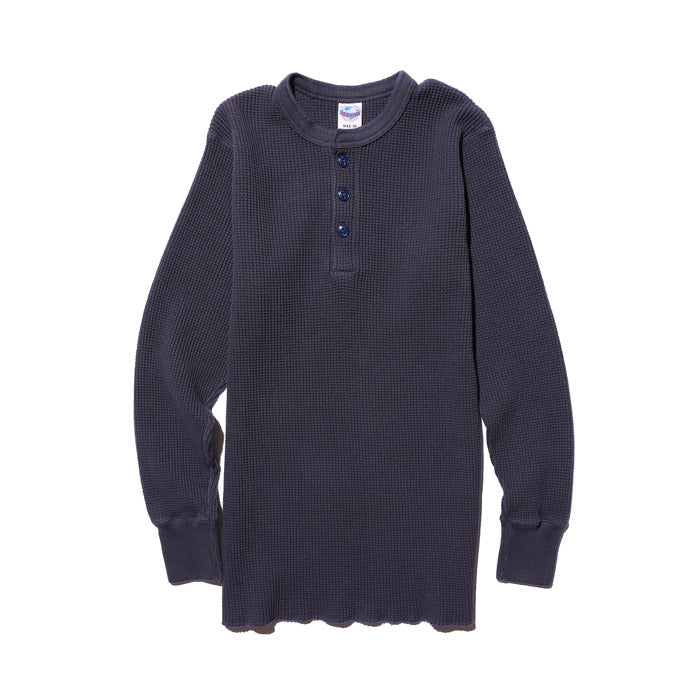 ジェラード AB94236 Mega Thermal Henry Neck Old Navy メガサーマル  ヘンリーネック Tシャツ オールドネイビー メンズ