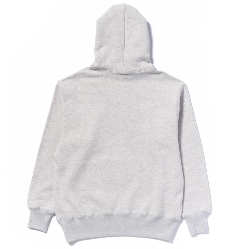 ザ リアルマッコイズ MC24109 MILITARY PRINT HOODED SWEATSHIRT / USS ALBANY スノーグレー メンズ プリント パーカー