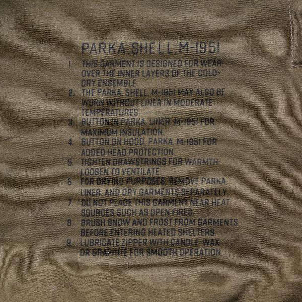 THE REAL McCOY'S(ザ リアルマッコイズ)PARKA-SHELL, M-1951