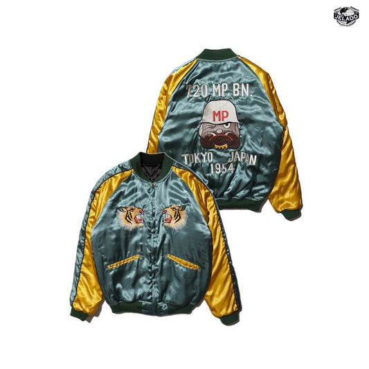 Souvenir Jacket(スーベニアジャケット) ラストグリーン×ブラック [JP53418]