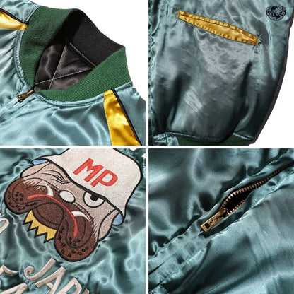 Souvenir Jacket(スーベニアジャケット) ラストグリーン×ブラック [JP53418]