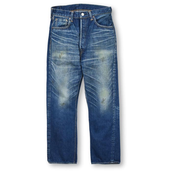 フルカウント 1344-0105 More Than Real（Wide Denim）モア・ザン・リアル ワイド ジーンズ メンズ 13.7oz ジンバブエコットン エイジング 加工