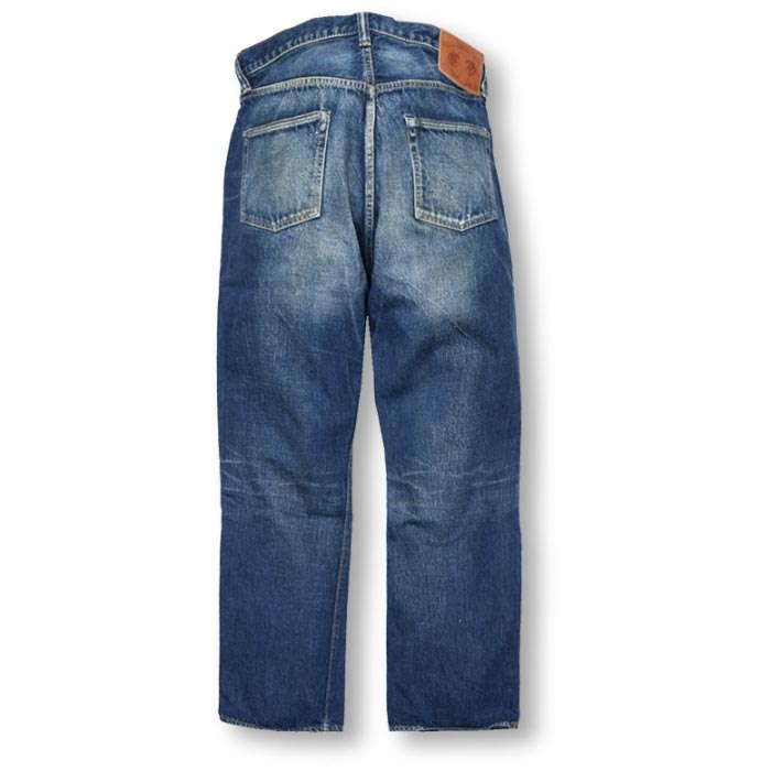 フルカウント 1344-0105 More Than Real（Wide Denim）モア・ザン・リアル ワイド ジーンズ メンズ 13.7oz ジンバブエコットン エイジング 加工