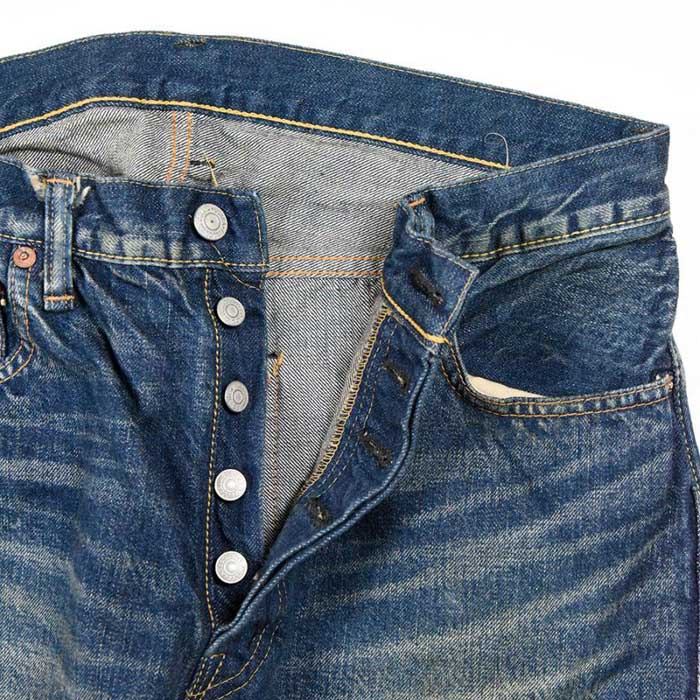 フルカウント 1344-0105 More Than Real（Wide Denim）モア・ザン・リアル ワイド ジーンズ メンズ 13.7oz ジンバブエコットン エイジング 加工