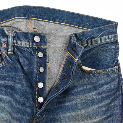 フルカウント 1344-0105 More Than Real（Wide Denim）モア・ザン・リアル ワイド ジーンズ メンズ 13.7oz ジンバブエコットン エイジング 加工