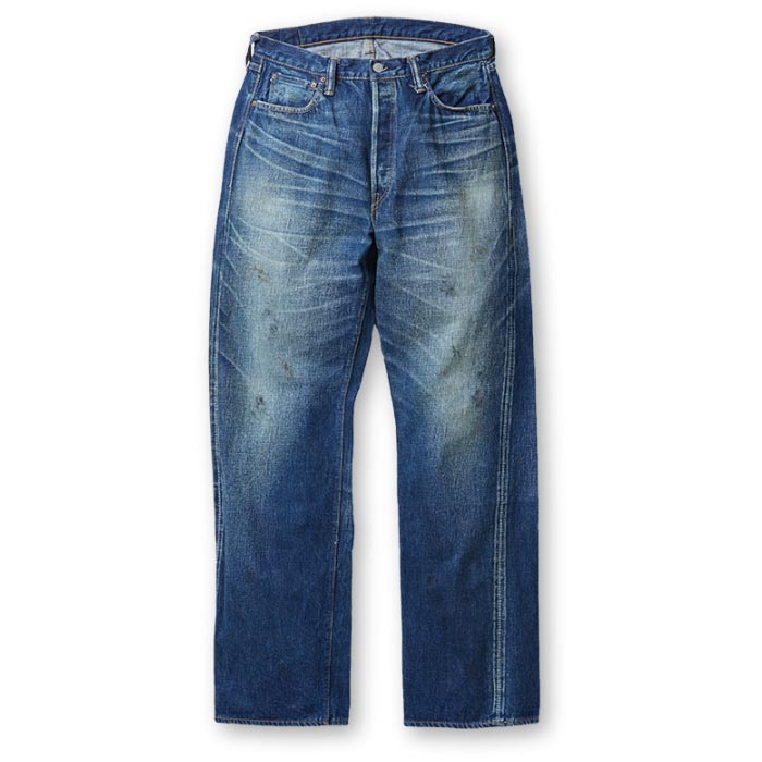 フルカウント 1344-1101 More Than Real（Straight Denim）モア・ザン・リアル ストレート ジーンズ メンズ 13.7oz ジンバブエコットン エイジング 加工