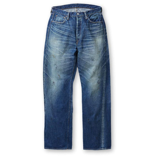 フルカウント 1344-1101 More Than Real（Straight Denim）モア・ザン・リアル ストレート ジーンズ メンズ 13.7oz ジンバブエコットン エイジング 加工