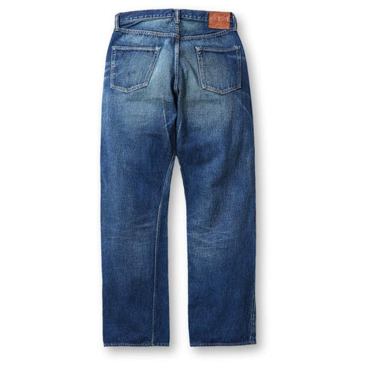 フルカウント 1344-1101 More Than Real(Straight Denim)モア・ザン・リアル ストレート ジーンズ メンズ 13.7oz ジンバブエコットン エイジング 加工