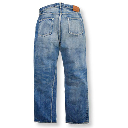 フルカウント 1341-0105 Dartford(Wide Denim) ダートフォード ワイド ジーンズ メンズ 13.7oz ジンバブエコットン USED 加工