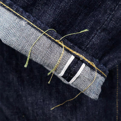 フルカウント S0105W-24 WWII Model Brown Cotton Denim Pants (One Wash) (24AW) 13.7oz ワイドデニム ジーンズ インディゴ メンズ ワンウォッシュ