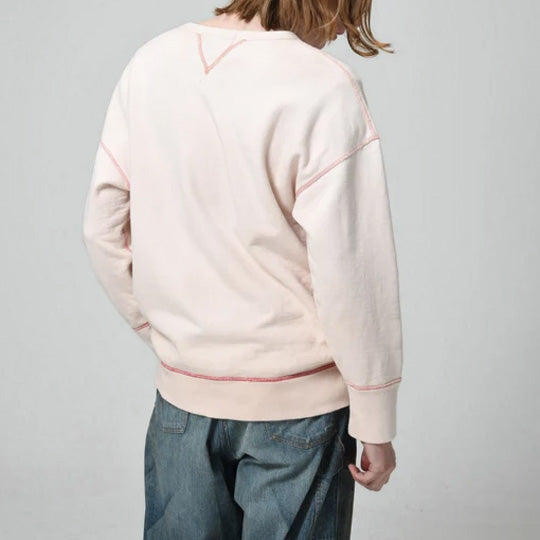 BOWWOW BWU-ODVSF OVERFADED DOUBLE V SWEATSHIRT - FINK MOTOR