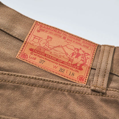 SAMURAI JEANS(サムライジーンズ)S310SP (15oz ショートパンツ): KHAKI