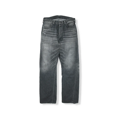 FULLCOUNT(フルカウント) 0105BKSSHW Wide Black Selvedge Denim Dartford(Super Smooth)