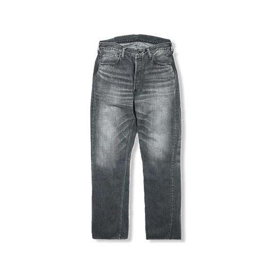 FULLCOUNT(フルカウント) 1101BKSSHW Straight Black Selvedge Denim Dartford(Super Smooth)