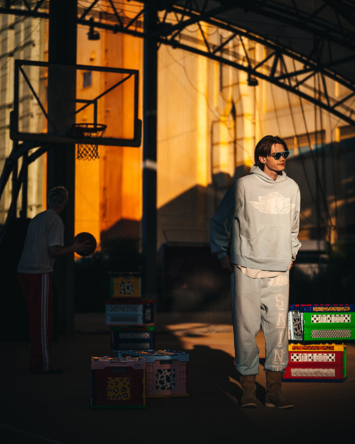 SAINT Mxxxxxx(セントマイケル) SM-MK8-0000-059 / HOODIE / BABY MICHAEL / SKY BLUE