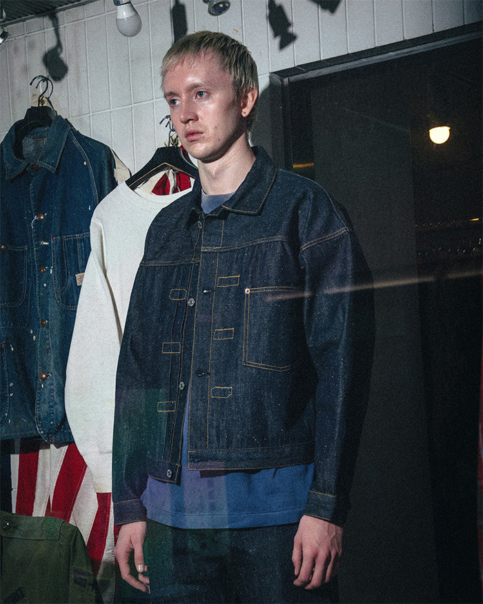 SAINT Mxxxxxx(セントマイケル) SM-MK8-0000-C45 / BBJ_DENIM JACKET / REGID / BLUE