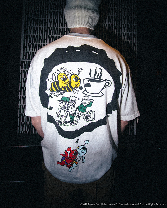 SAINT Mxxxxxx(セントマイケル) SM-MK8-0000-C23 / BTB_SS T-SHIRT / BEASTIEBOYS / WHT